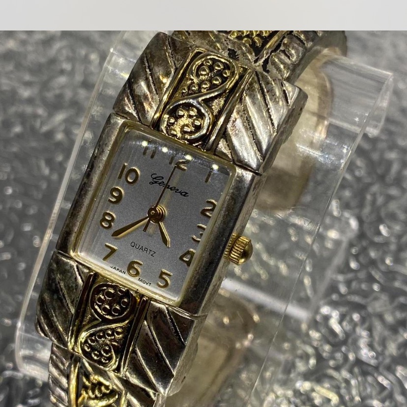 Geneva Womens Watch With Silver And Gold Accents
